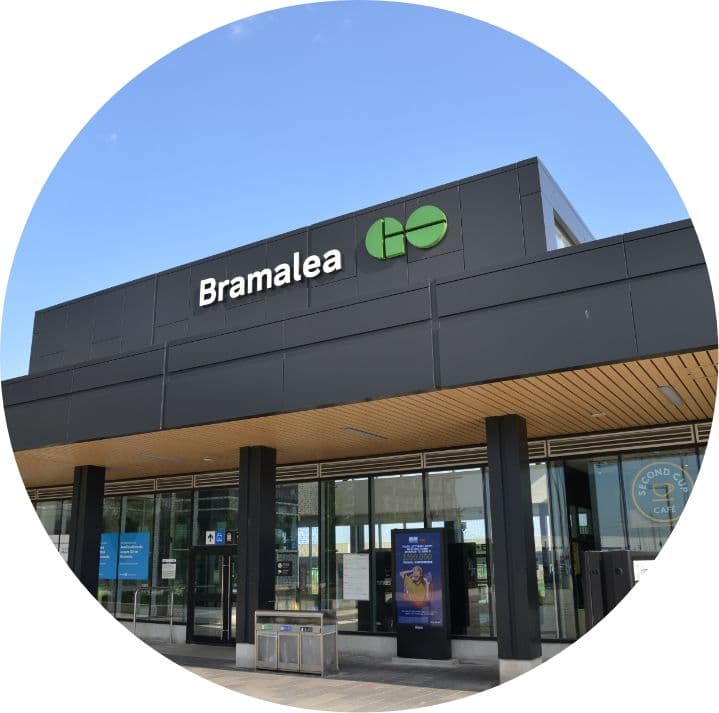 Bramalea GO Station entrance
